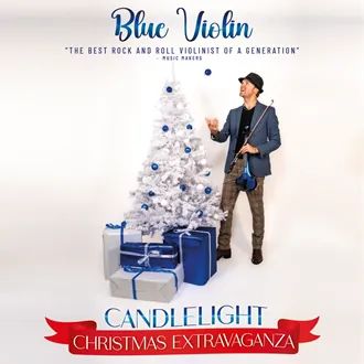 Blue Violin Candlelight Christmas