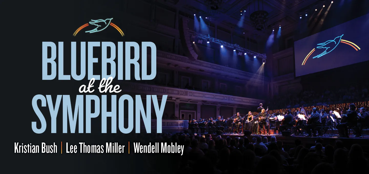 Image Bluebird at the Symphony with Kristian Bush, Lee Thomas Miller, Wendell Mobley