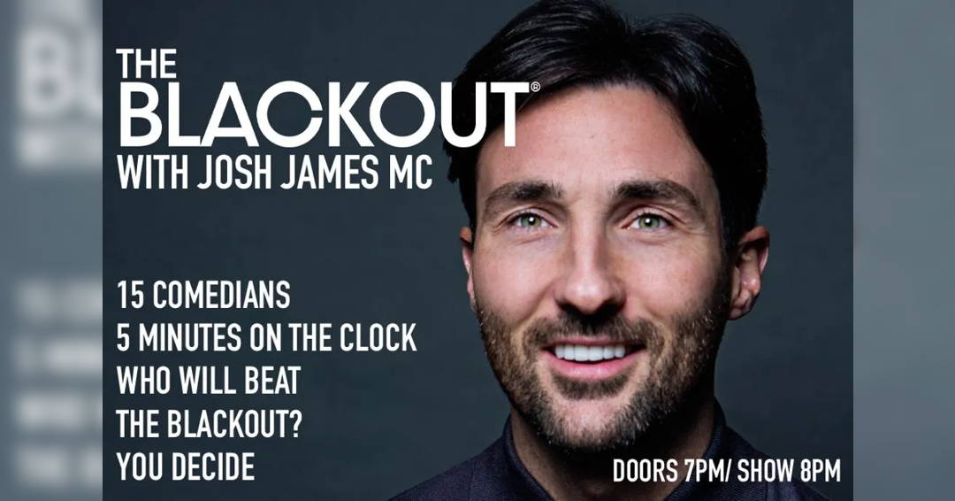 Image THE BLACKOUT - JOSH JAMES - 16TH OCTOBER