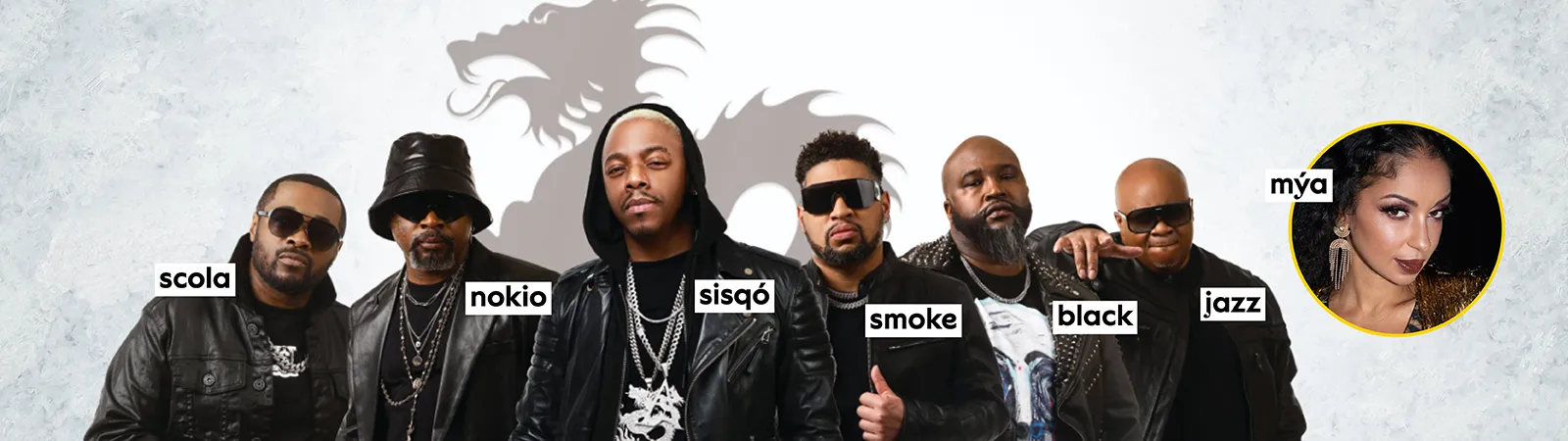 Image Dru Hill & Mýa