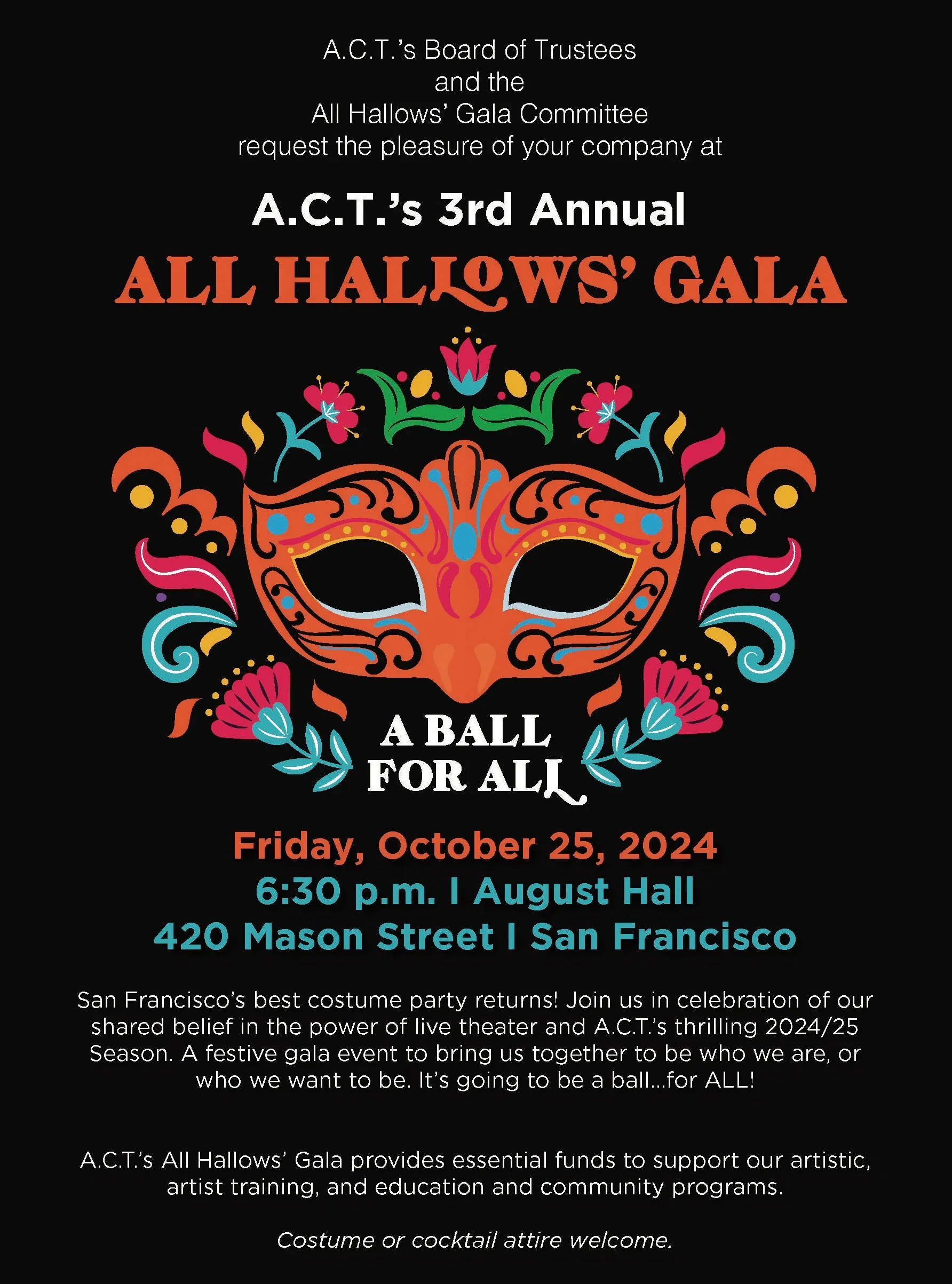 Image All Hallows' Gala