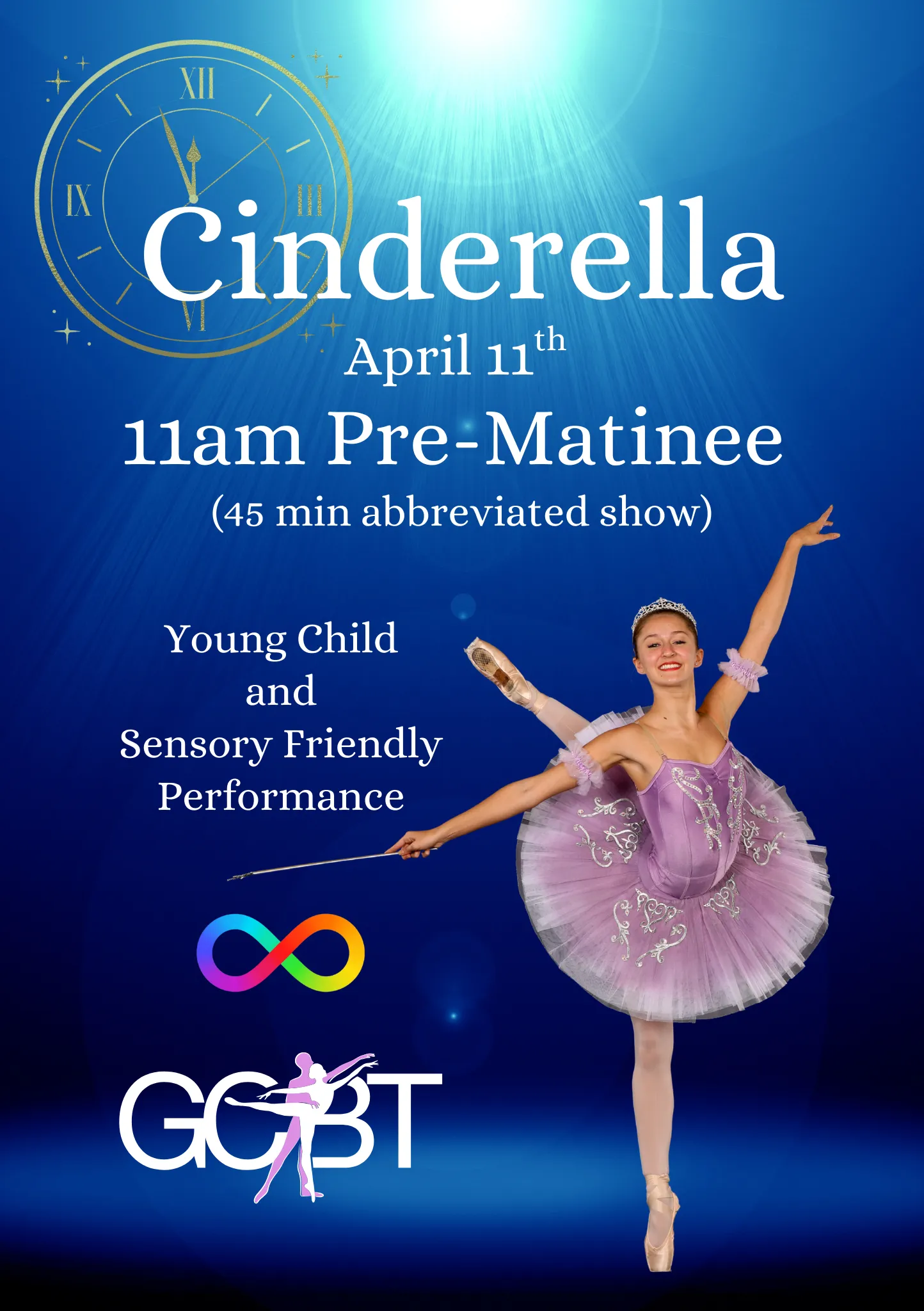 Image Gulf Coast Ballet Theater presents Cinderella – Sensory Friendly Mini-Production