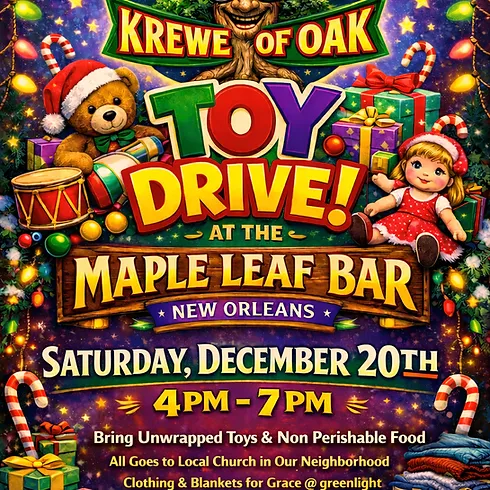 Image Krewe of Oak Holidaze Toy Drive