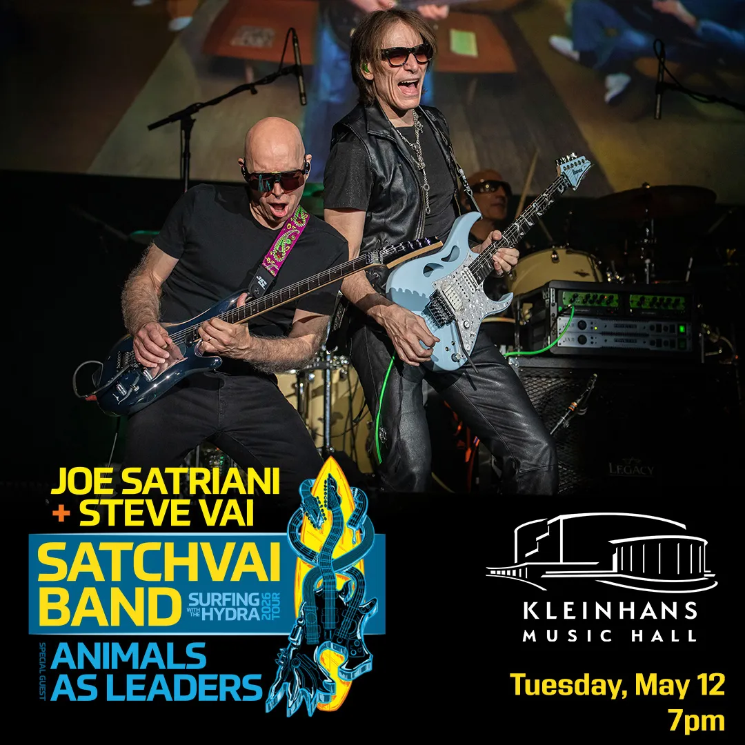 Image SatchVai Band Ft Joe Satriani and Steve Vai with Animals As Leaders