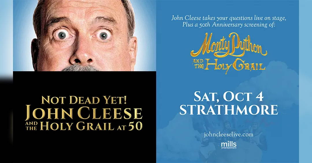 Image Not Dead Yet! John Cleese & The Holy Grail at 50