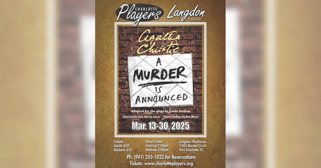 Diverse Performances at Charlotte Players: Murder, Laughter, and Vegas Fun