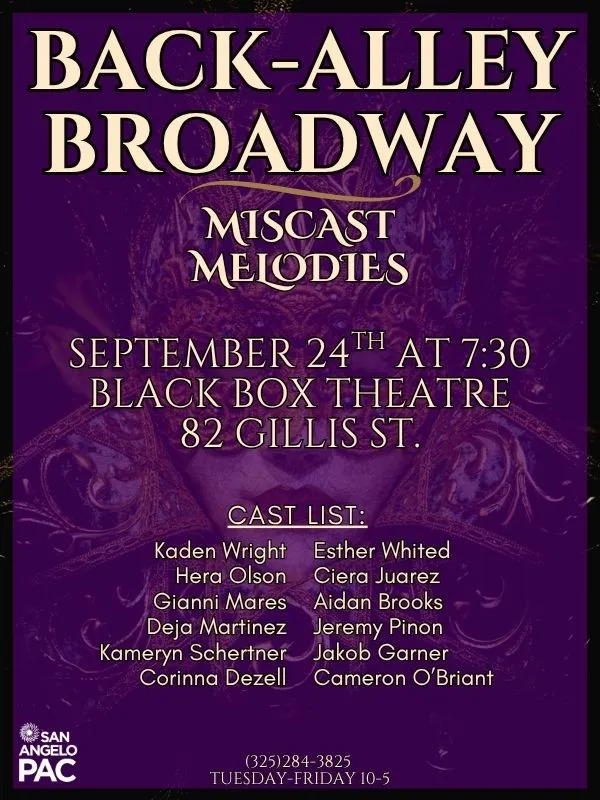 Image Back-Alley Broadway: Miscast Melodies