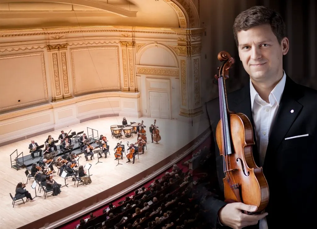 Image Orpheus Chamber Orchestra & James Ehnes, violin | Postcards From Paris