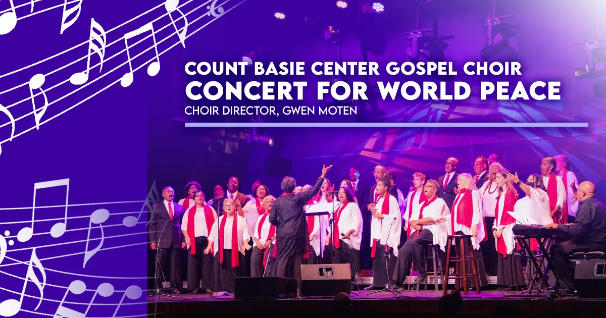 Image Count Basie Center Gospel Choir: Concert for World Peace