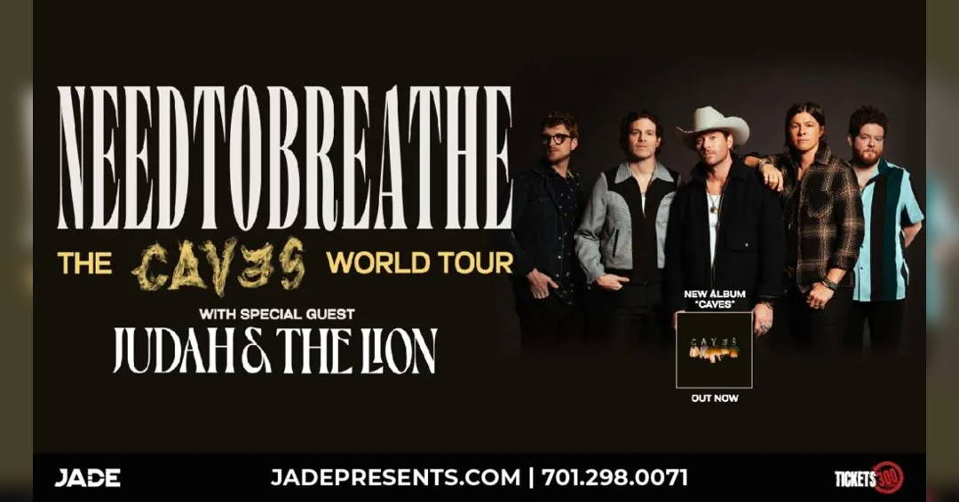 Image Needtobreathe – The Caves World Tour featuring Judah & The Lion