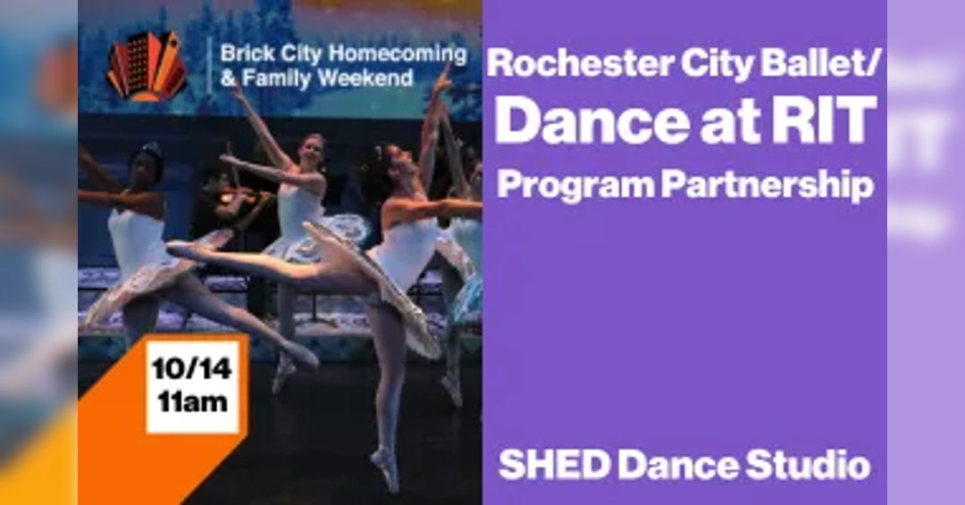 Image Rochester City Ballet / Dance at RIT Program Partnership