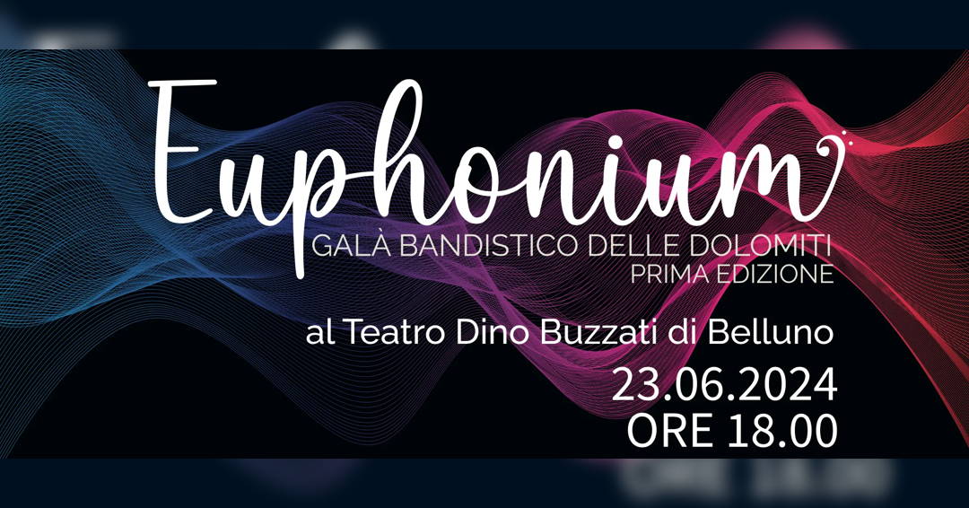 Image Euphonium. Dolomites Band Gala – 2024