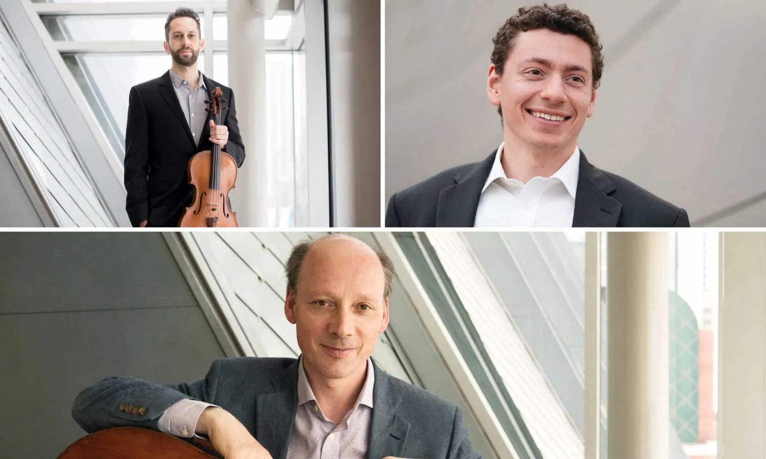 Image Faculty Recital: Ben Ullery, Viola; Clive Greensmith, Cello; and Dominic Cheli, Piano