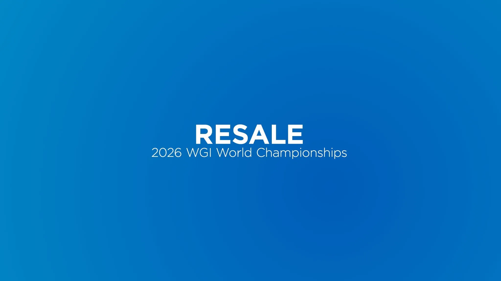 Image 2026 WGI Percussion World Class Finals