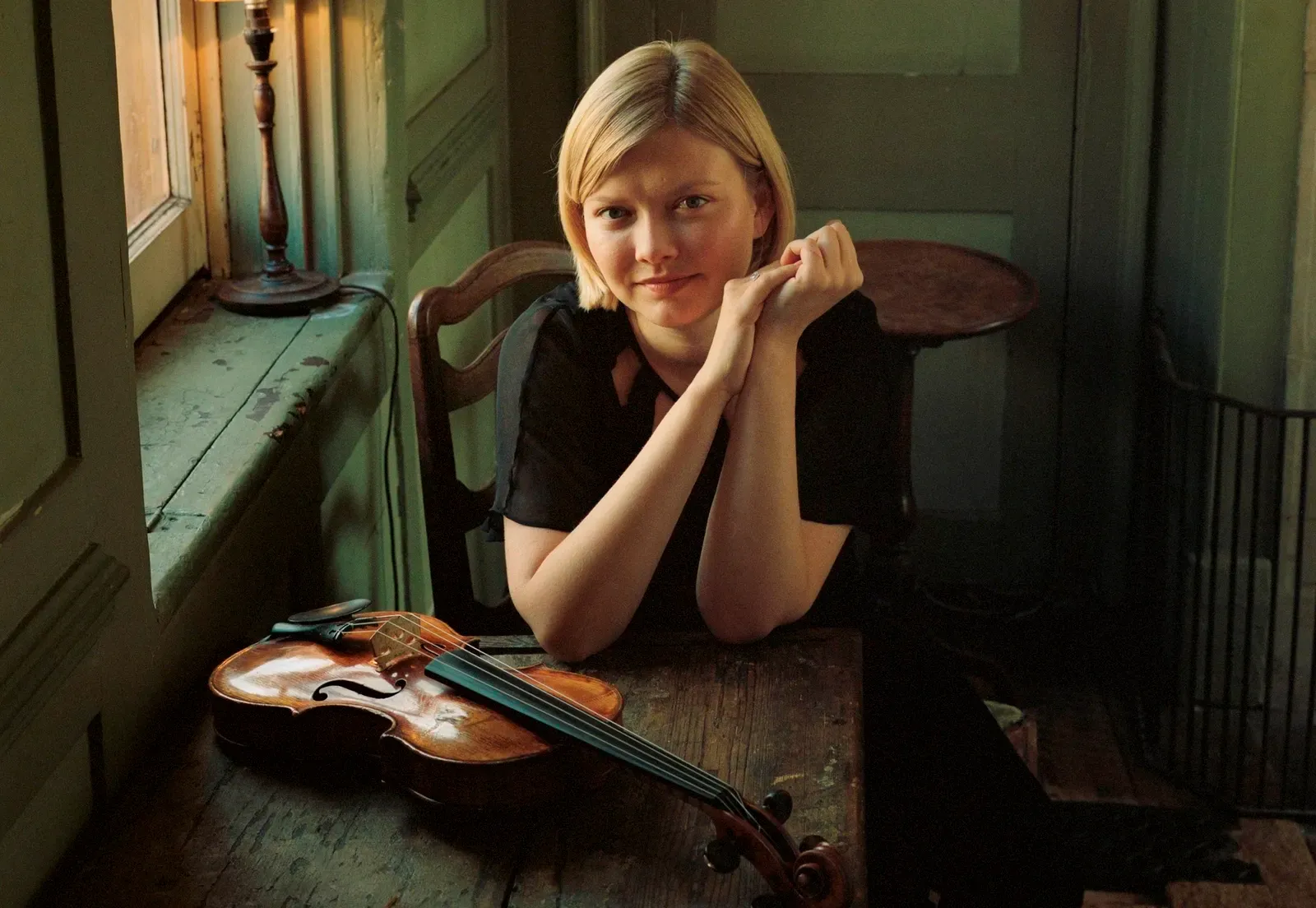 Image Alina Ibragimova violin; Cédric Tiberghien fortepiano