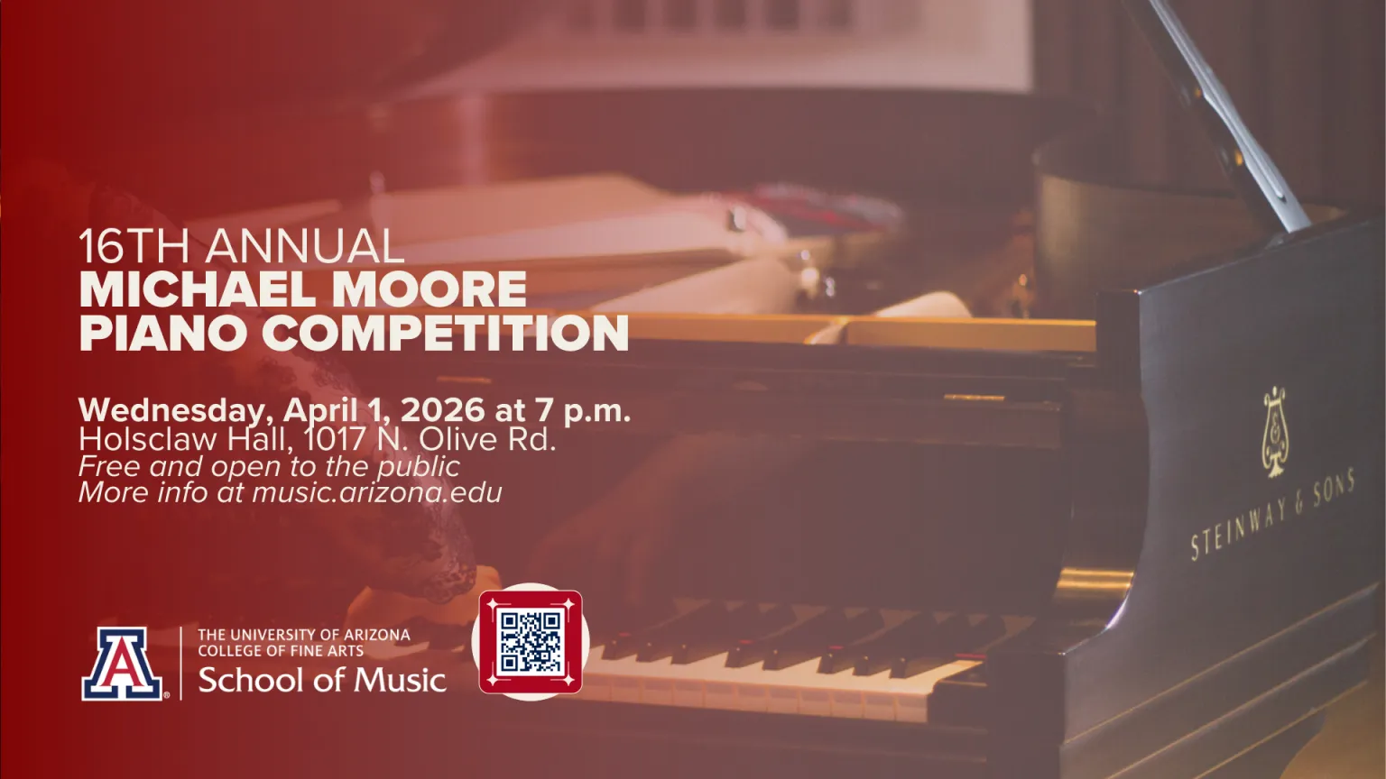 Image 16th Annual Michael Moore Memorial Piano Competition – Finals