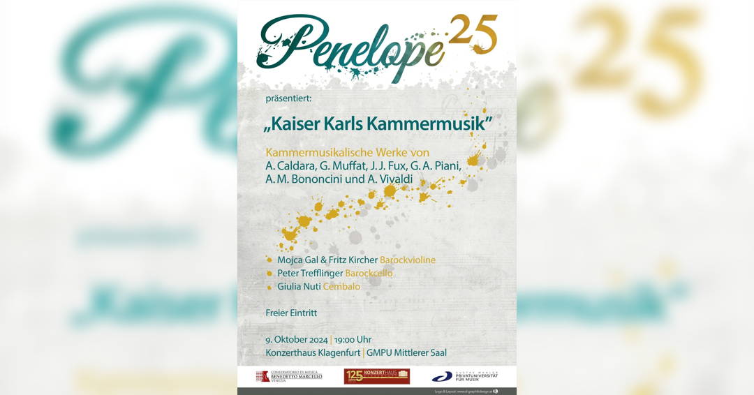 Image Penelope 25 presents: “Emperor Charlemagne’s Chamber Music”
