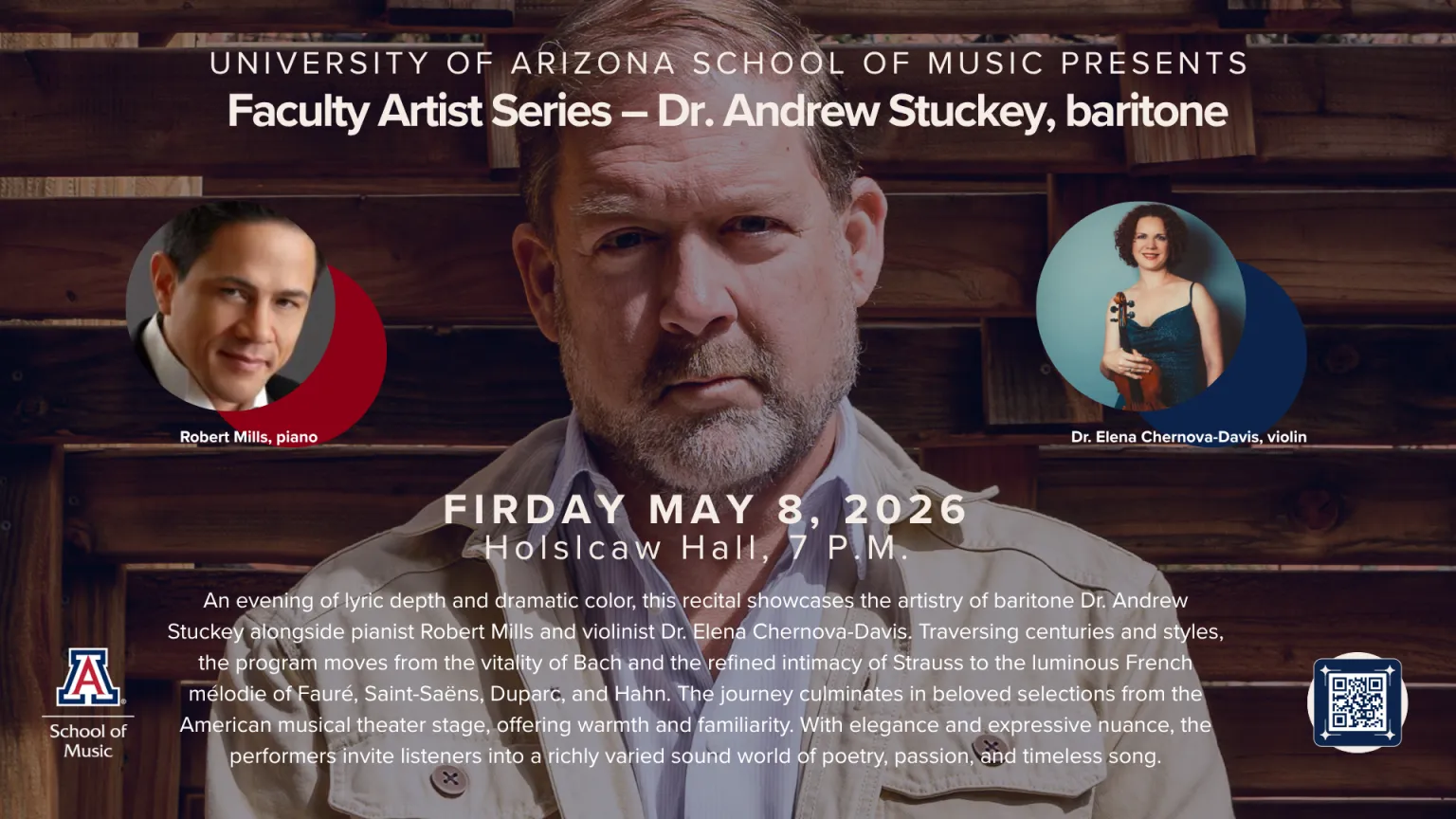 Image Faculty Artist Series — Dr. Andrew Stuckey, baritone