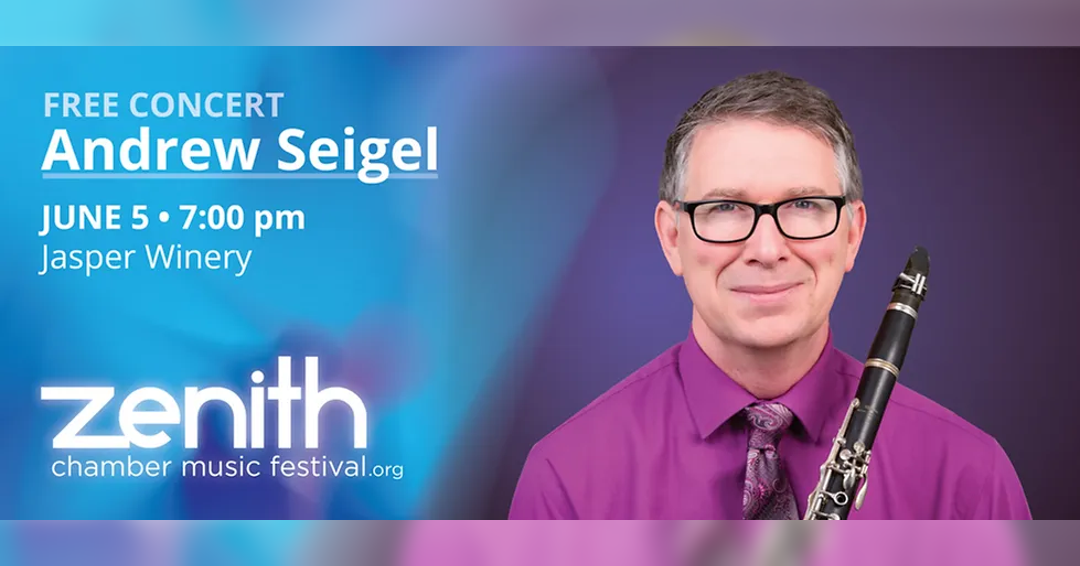 Image Woodwinds and Wine: Clarinet Music with Andrew Seigel