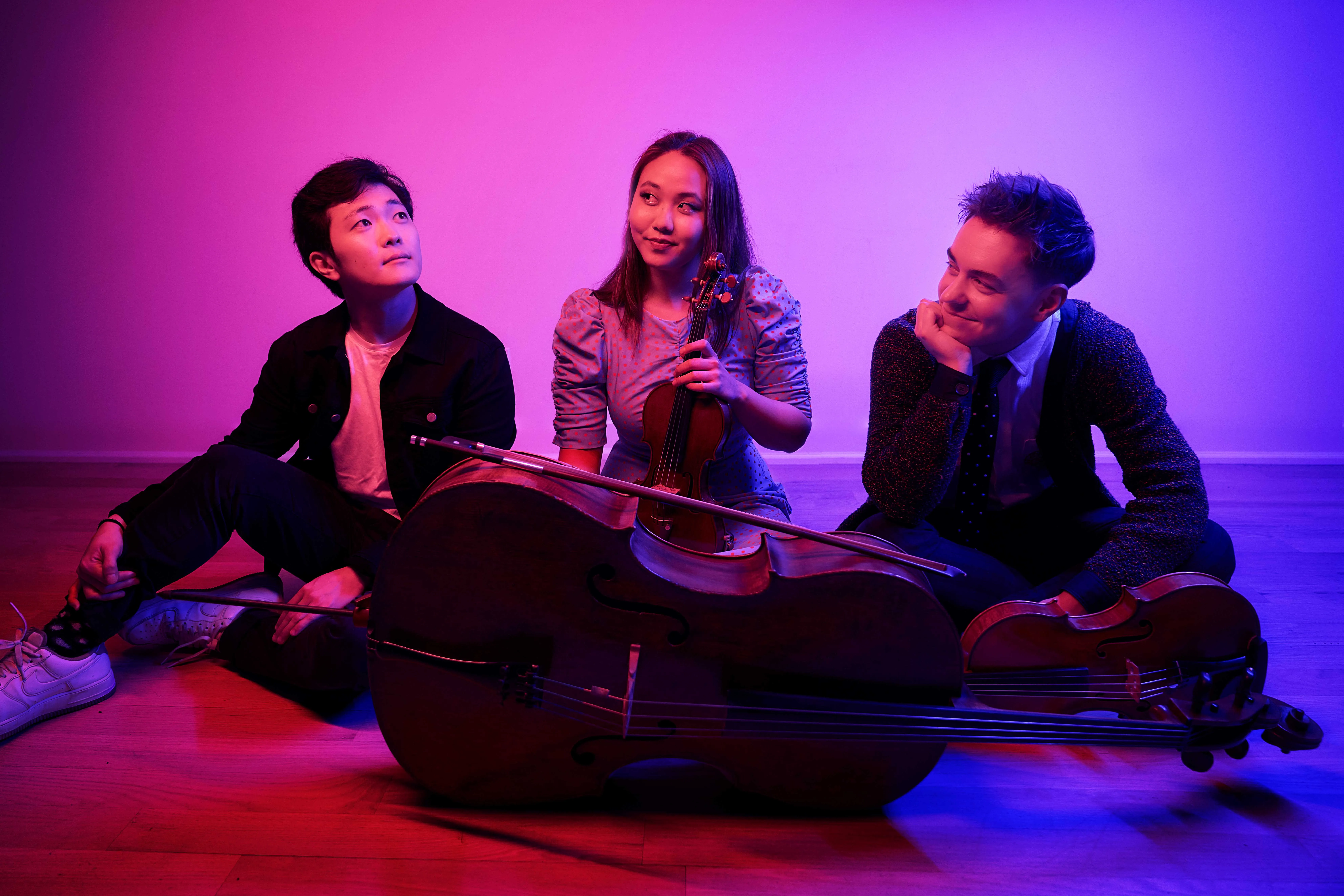 Image Stella Chen, Matthew Lipman, and Brannon Cho Trio