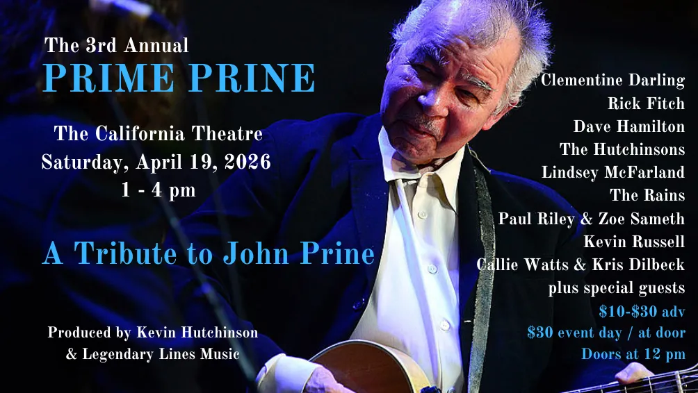 Image The Third Annual Prime Prine - Tribute to John Prine