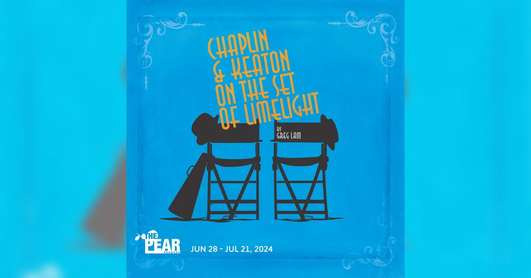 Image Chaplin & Keaton on the Set of Limelight