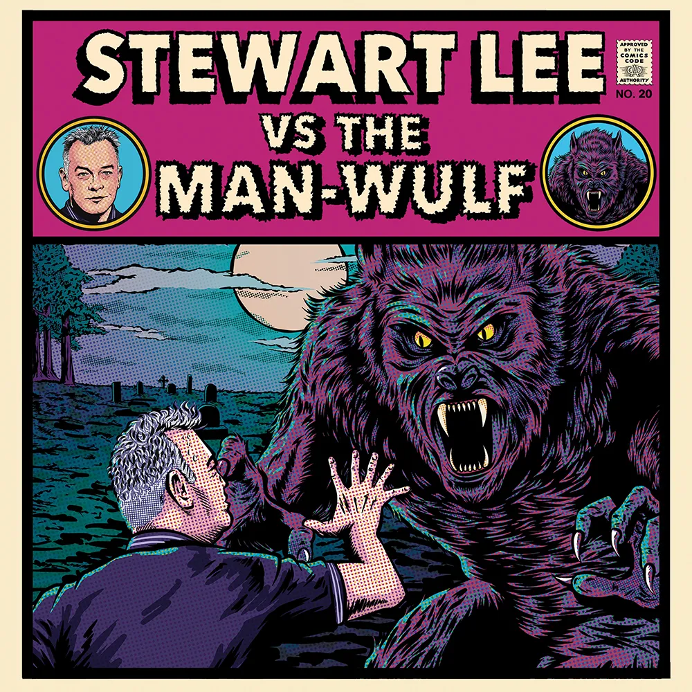 Image Stewart Lee vs The Man-Wulf