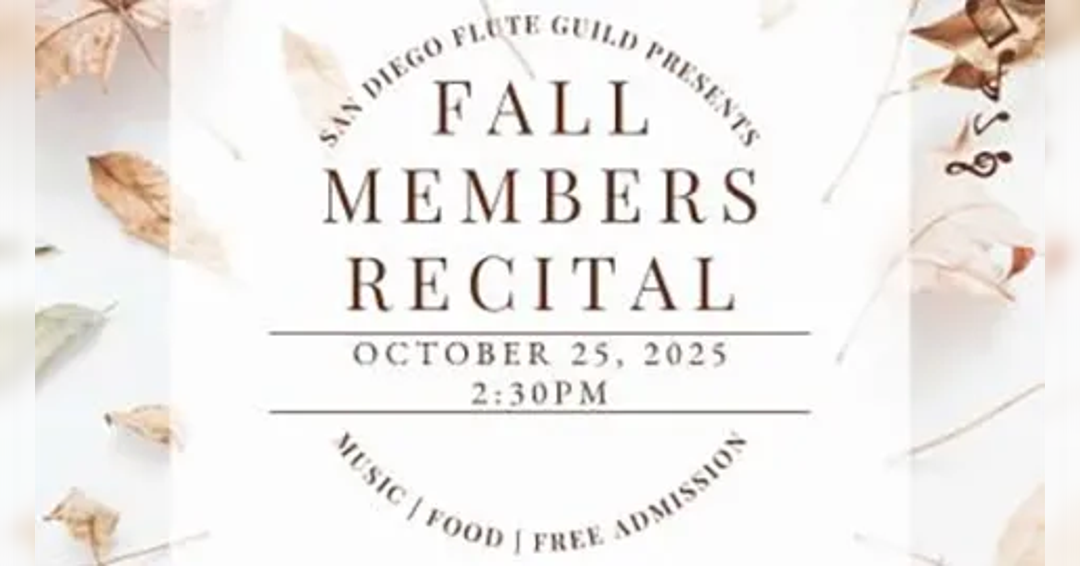 Fall Flute Recital