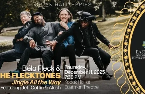 Image Kodak Hall Series: Bela Fleck and the Flecktones feat. Jeff Coffin & Alash - "Jingle All the Way"