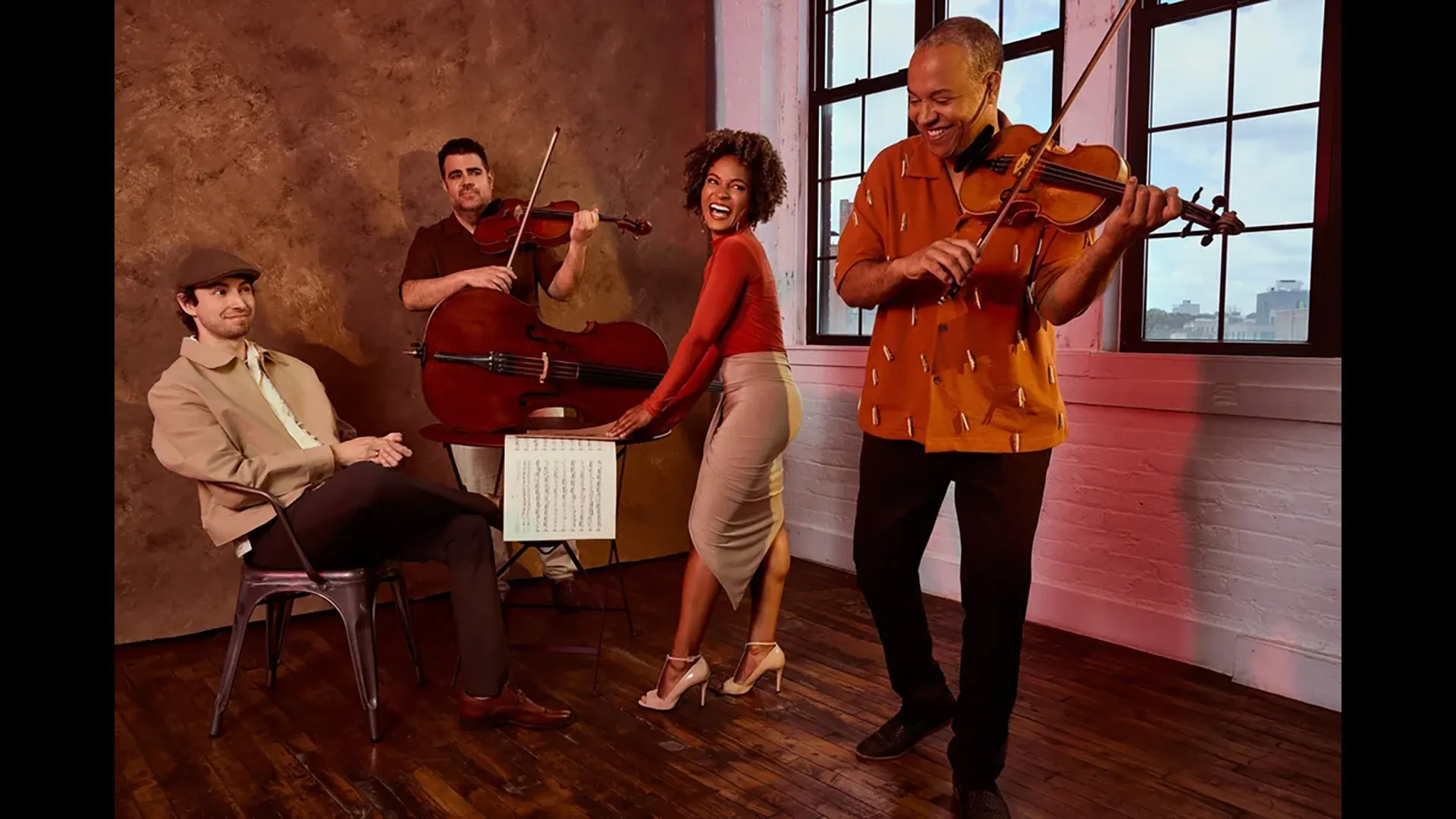 Image Guest Artists: Harlem Quartet, Visiting Quartet, 'Folk Inspirations'