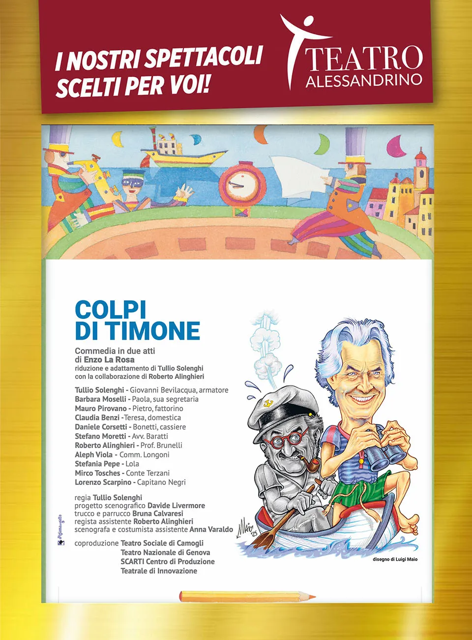 Tullio Solenghi in “Helm Strokes”