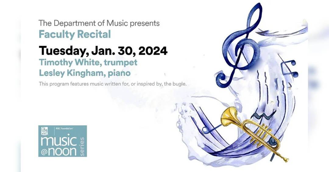 Image RBC Foundation Music@Noon: Timothy White, trumpet, & Lesley Kingham, piano