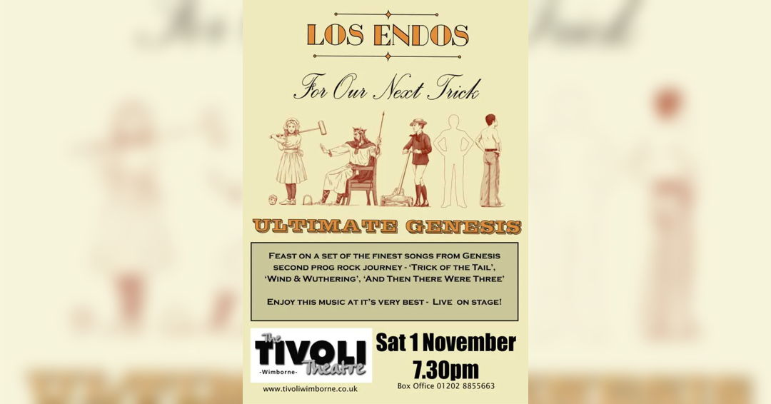 Los Endos Ultimate Genesis – “For Our Next Trick” tour