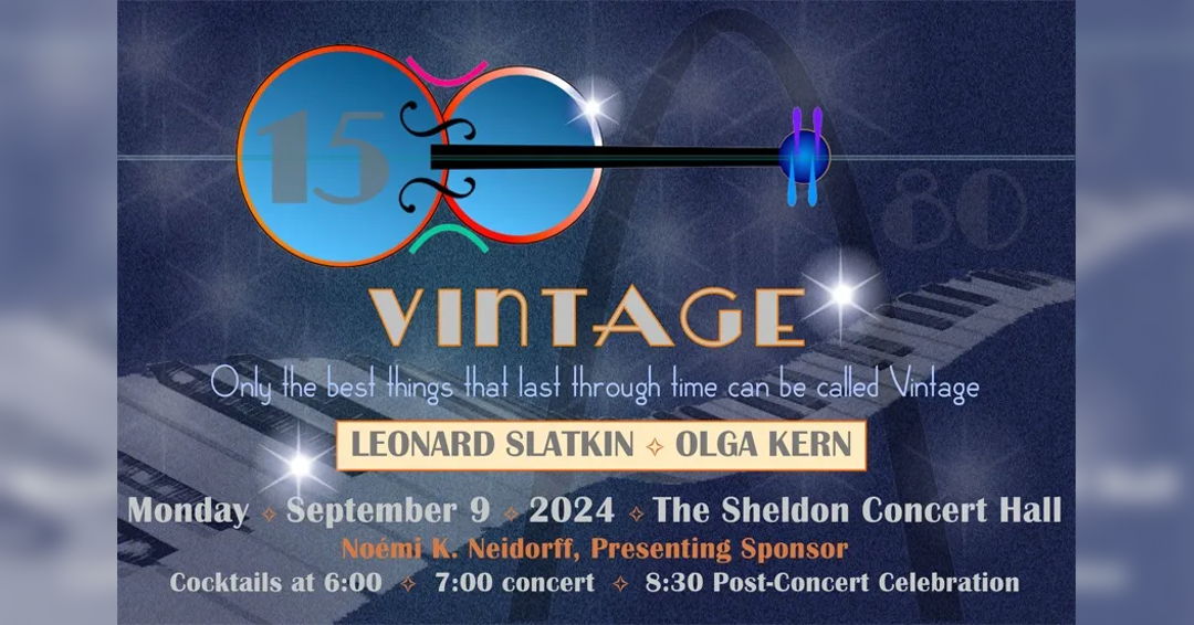 Image Vintage: Chamber Music Society of St. Louis 15th Anniversary Gala