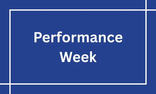 Image Performance Week