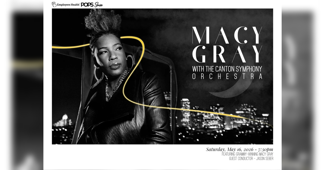Macy Gray with the Canton Symphony Orchestra