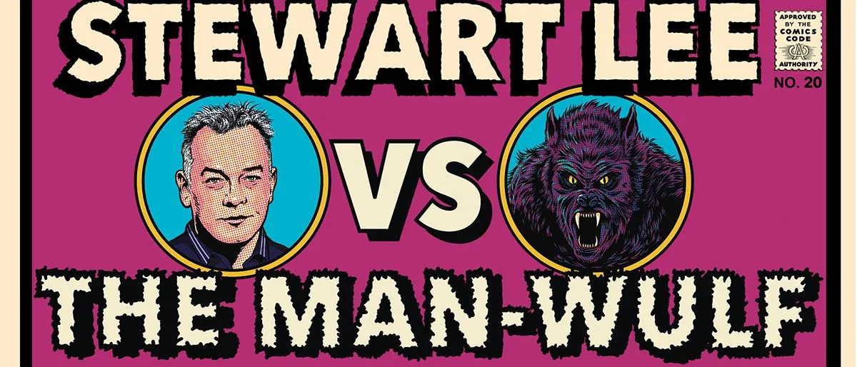 Image Stewart Lee vs The Man-Wulf