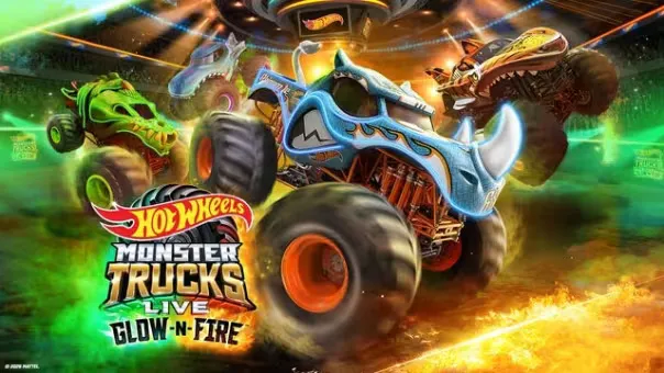 Image Hot Wheels Monster Trucks™ Live Glow-N-Fire