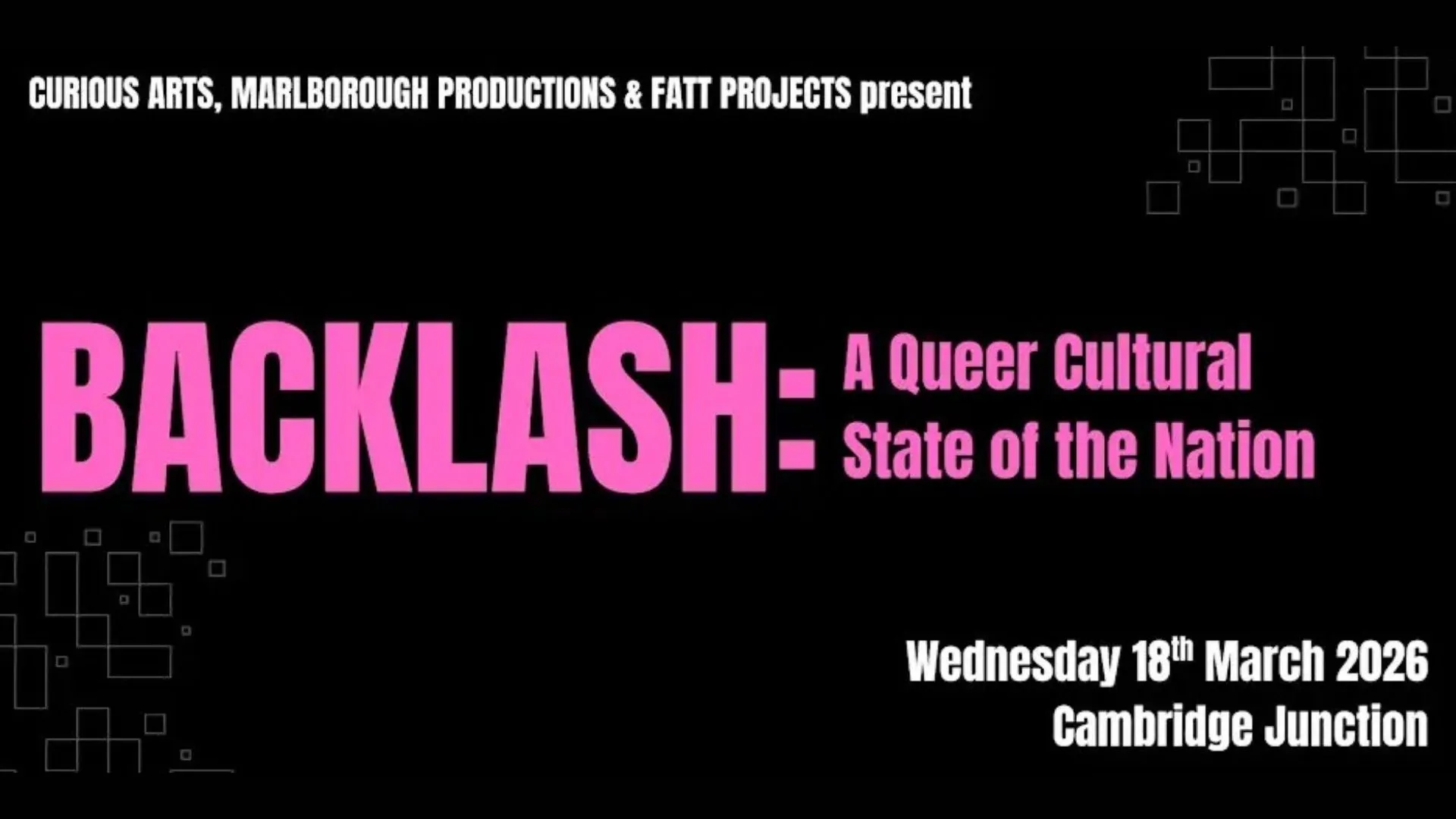 Image BACKLASH: A Queer Cultural State of The Nation