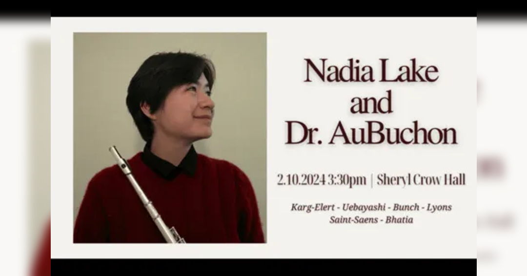 Image Nadia Lake, Student Flute Recital
