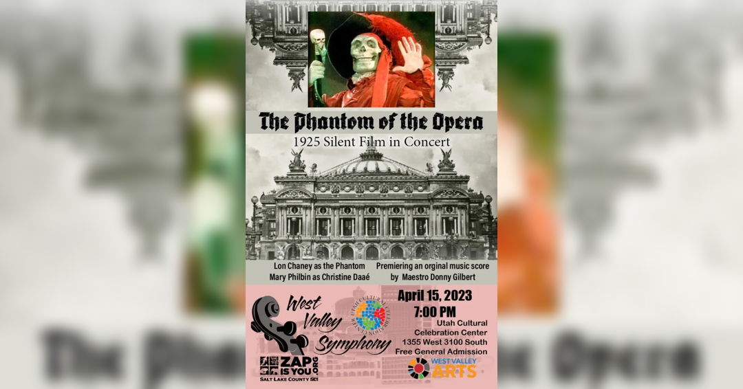 Image Phantom of the Opera, 1925 Silent Film with New Score Performed Live