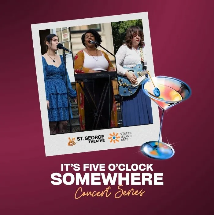 Image Faith C. x Bri Nicole x Julia Aponte – It’s Five O’Clock Somewhere Concert Series