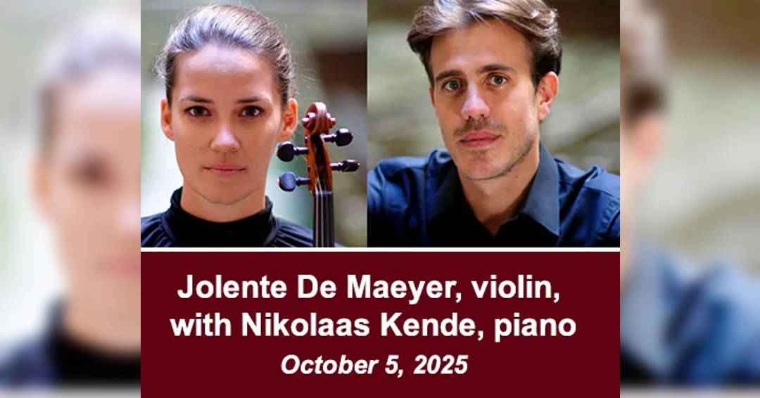Jolente De Maeyer and Nikolaas Kende