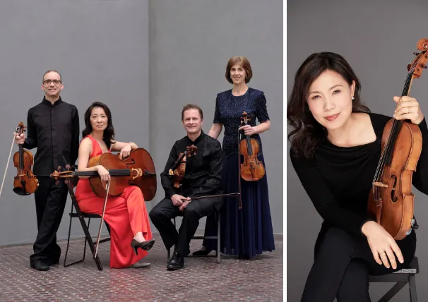Brentano String Quartet with Hsin-Yun Huang, viola