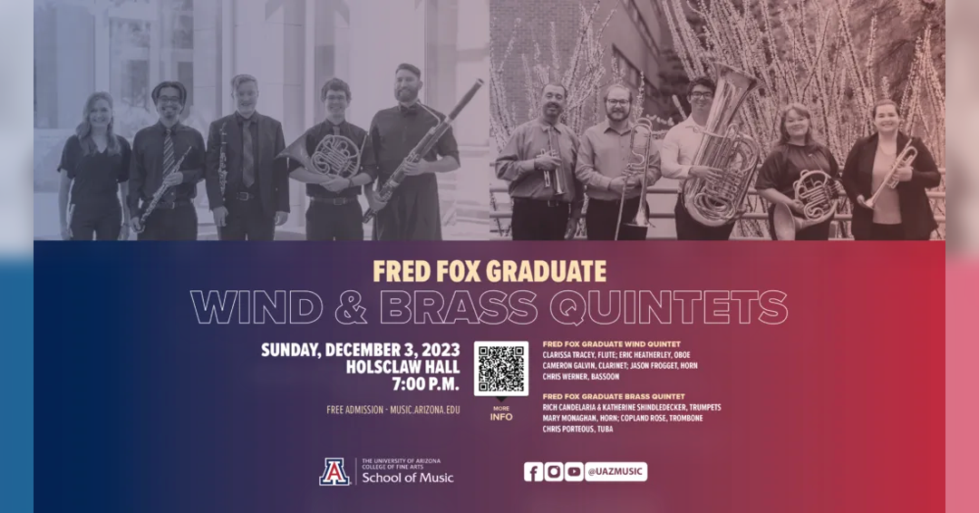 Image Fred Fox Graduate Wind & Brass Quintets