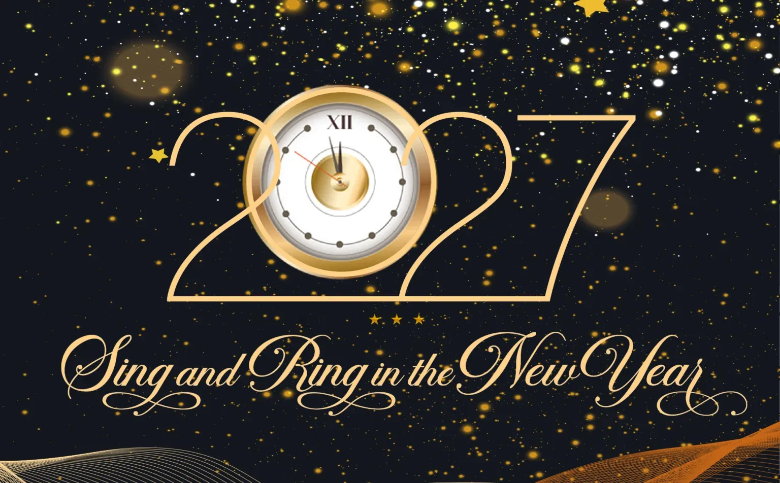 Image Sing and Ring in the New Year