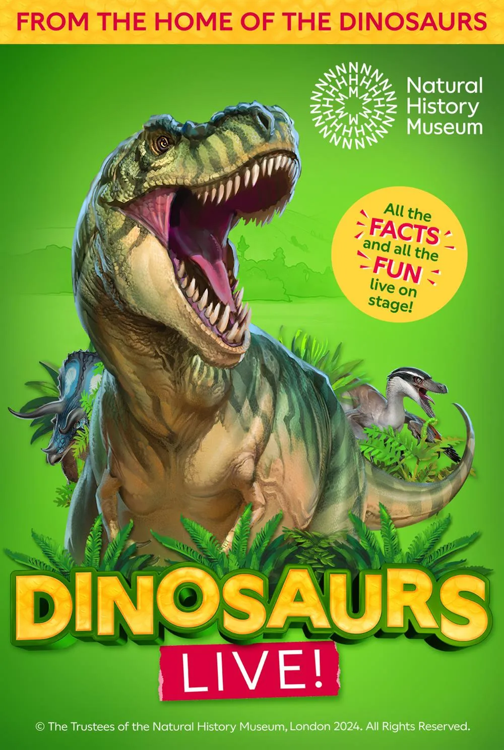 Image Natural History Museum presents Dinosaurs Live!