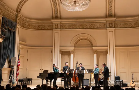 Image Setnor School of Music in Concert at Carnegie Hall