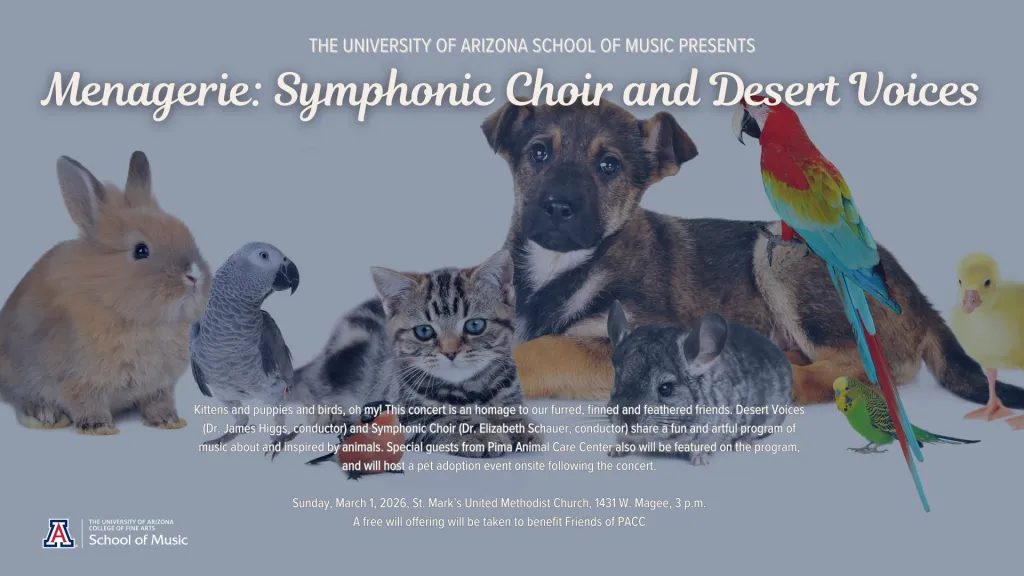 Image Menagerie: Symphonic Choir and Desert Voices