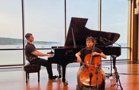 Image Midday Music: Hannah Soren, cello and Jack Yarbrough, piano (CU Music)